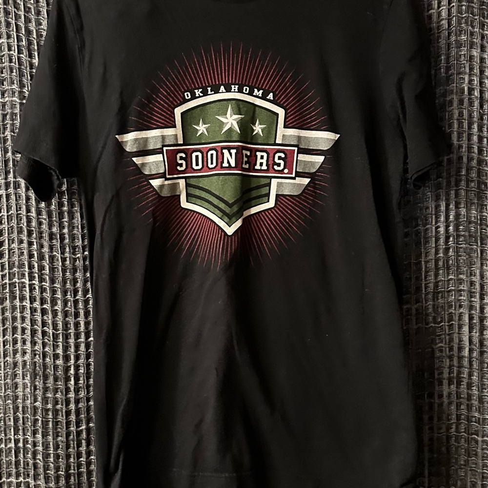 Bella Canvas Black Sooners Women's Tee
